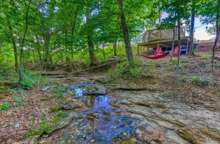 The Aries-A Stargazing, Luxury Glamping Tent Rogersville 外观 照片